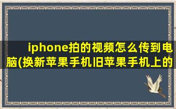 iphone拍的视频怎么传到电脑(换新苹果手机旧苹果手机上的照片和视频怎么移过来)