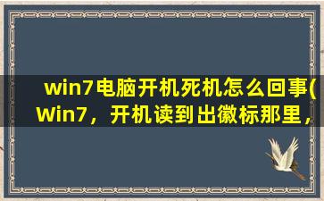 win7电脑开机死机怎么回事(Win7，开机读到出徽标那里，直接卡死，怎么解决)