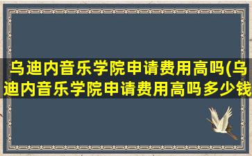 乌迪内音乐学院申请费用高吗(乌迪内音乐学院申请费用高吗多少钱)