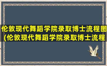 伦敦现代舞蹈学院录取博士流程图(伦敦现代舞蹈学院录取博士流程及学费)