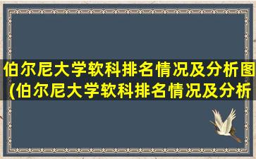 伯尔尼大学软科排名情况及分析图(伯尔尼大学软科排名情况及分析表)