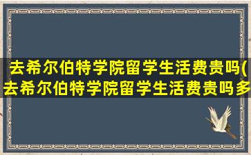 去希尔伯特学院留学生活费贵吗(去希尔伯特学院留学生活费贵吗多少钱)