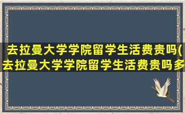 去拉曼大学学院留学生活费贵吗(去拉曼大学学院留学生活费贵吗多少钱)