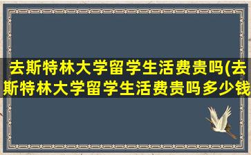 去斯特林大学留学生活费贵吗(去斯特林大学留学生活费贵吗多少钱)