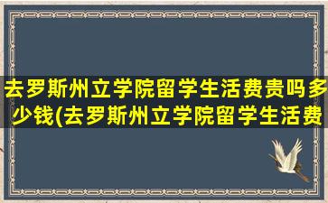 去罗斯州立学院留学生活费贵吗多少钱(去罗斯州立学院留学生活费贵吗)