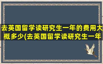 去英国留学读研究生一年的费用大概多少(去英国留学读研究生一年的费用多少钱)