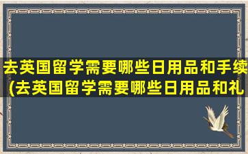 去英国留学需要哪些日用品和手续(去英国留学需要哪些日用品和礼物)