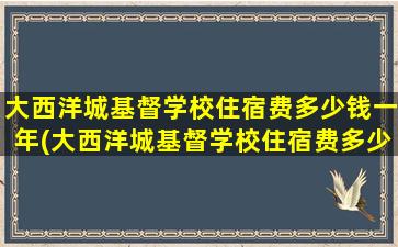 大西洋城基督学校住宿费多少钱一年(大西洋城基督学校住宿费多少钱一天)