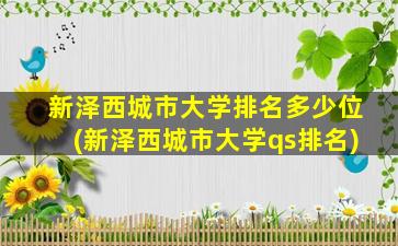 新泽西城市大学排名多少位(新泽西城市大学qs排名)