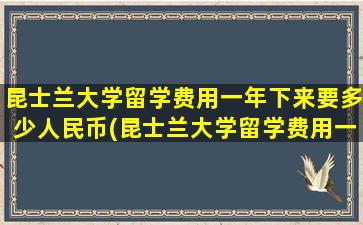 昆士兰大学留学费用一年下来要多少人民币(昆士兰大学留学费用一年下来要多少钱)