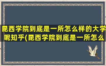 昆西学院到底是一所怎么样的大学呢知乎(昆西学院到底是一所怎么样的大学呢)