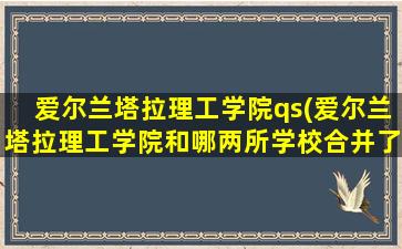 爱尔兰塔拉理工学院qs(爱尔兰塔拉理工学院和哪两所学校合并了)