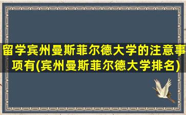 留学宾州曼斯菲尔德大学的注意事项有(宾州曼斯菲尔德大学排名)