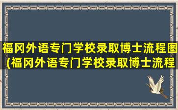 福冈外语专门学校录取博士流程图(福冈外语专门学校录取博士流程视频)