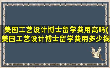 美国工艺设计博士留学费用高吗(美国工艺设计博士留学费用多少钱)