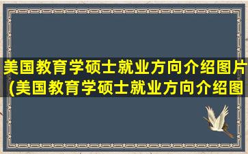 美国教育学硕士就业方向介绍图片(美国教育学硕士就业方向介绍图)