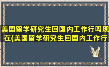 美国留学研究生回国内工作行吗现在(美国留学研究生回国内工作行吗)