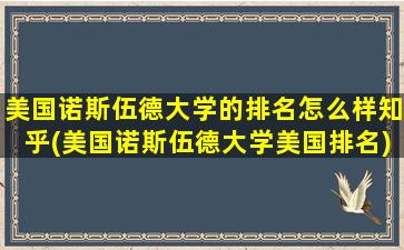 美国诺斯伍德大学的排名怎么样知乎(美国诺斯伍德大学美国排名)