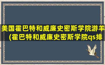 美国霍巴特和威廉史密斯学院游羊(霍巴特和威廉史密斯学院qs排名)