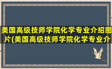 美国高级技师学院化学专业介绍图片(美国高级技师学院化学专业介绍表)