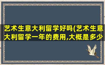 艺术生意大利留学好吗(艺术生意大利留学一年的费用,大概是多少-)