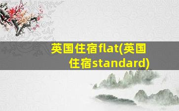 英国住宿flat(英国住宿standard)