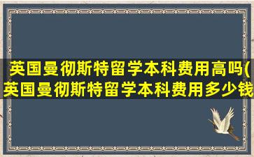 英国曼彻斯特留学本科费用高吗(英国曼彻斯特留学本科费用多少钱)