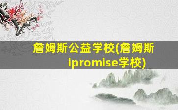 詹姆斯公益学校(詹姆斯ipromise学校)