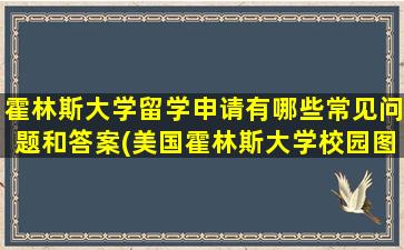 霍林斯大学留学申请有哪些常见问题和答案(美国霍林斯大学校园图片)