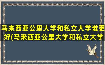 马来西亚公里大学和私立大学谁更好(马来西亚公里大学和私立大学谁更好些)